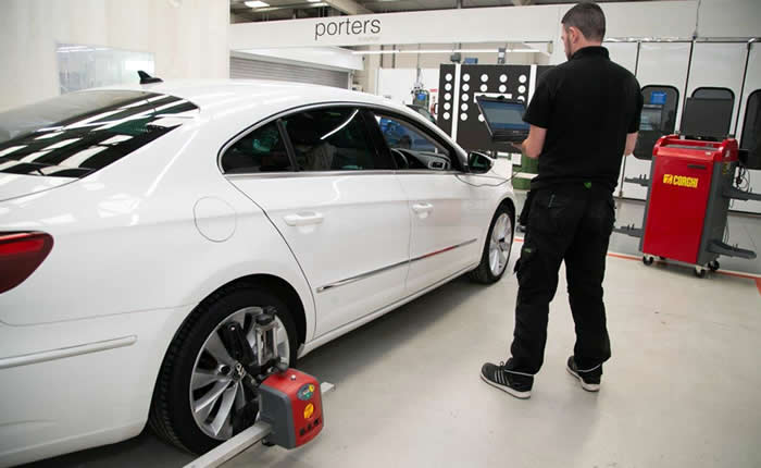 Electronic Wheel Alignment